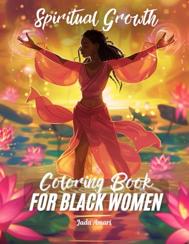 Spiritual Growth Coloring Book for Black Women