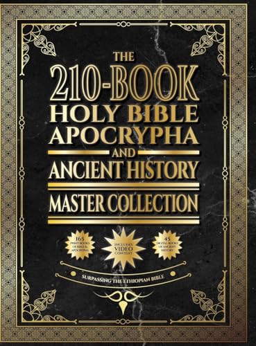 The 210-Book Holy Bible, Apocrypha, and Ancient History Master Collection