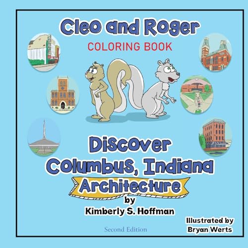 Cleo and Roger Discover Columbus, Indiana - Architecture (coloring book)