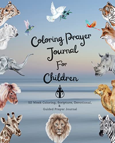 Coloring Prayer journal for children