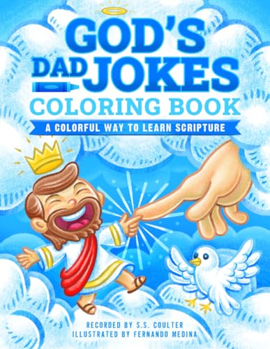God's Dad Jokes Coloring Book