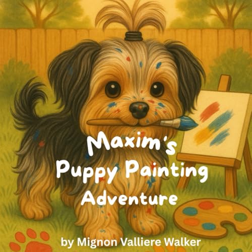 Maxim's Puppy Painting Adventure