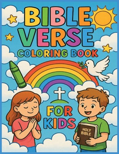Bible Verse Coloring Book for Kids