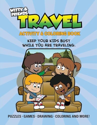 Travel Activity & Coloring Book
