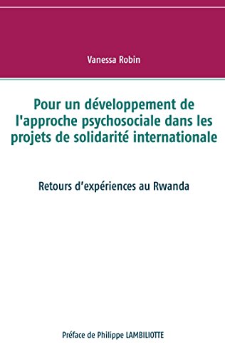 Pour un développement de l'approche psychosociale dans les projets de solidarité internationale