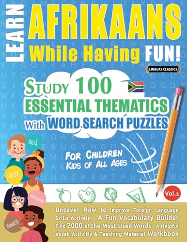 LEARN AFRIKAANS WHILE HAVING FUN! - FOR CHILDREN