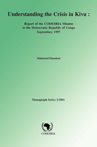 Understanding the Crisis in Kivu