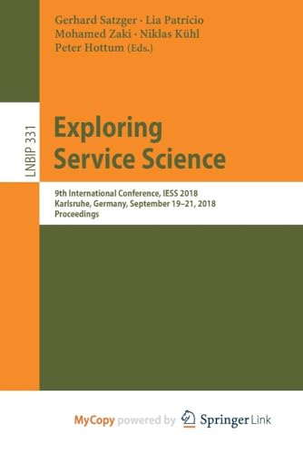 Exploring Service Science