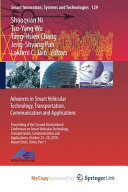 Advances in Smart Vehicular Technology, Transportation, Communication and Applications