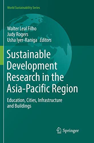 Sustainable Development Research in the Asia-Pacific Region