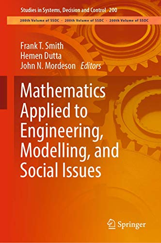 Mathematics Applied to Engineering, Modelling, and Social Issues