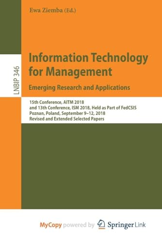 Information Technology for Management