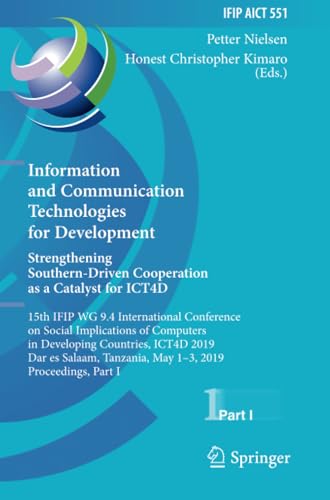 Information and Communication Technologies for Development. Strengthening Southern-Driven Cooperation as a Catalyst for ICT4D