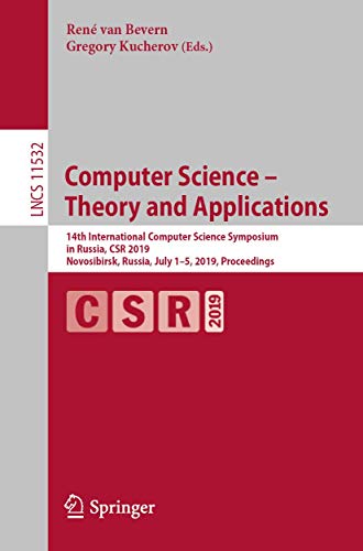 Computer Science - Theory and Applications