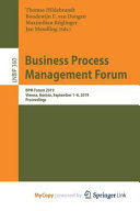 Business Process Management Forum