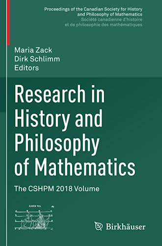 Research in History and Philosophy of Mathematics