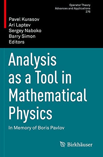 Analysis as a Tool in Mathematical Physics