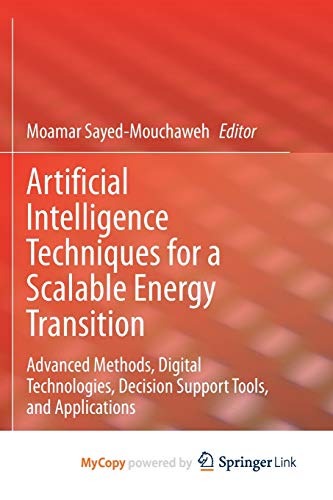 Artificial Intelligence Techniques for a Scalable Energy Transition