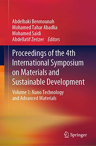 Proceedings of the 4th International Symposium on Materials and Sustainable Development