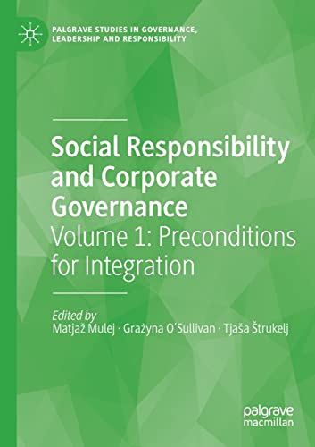 Social Responsibility and Corporate Governance