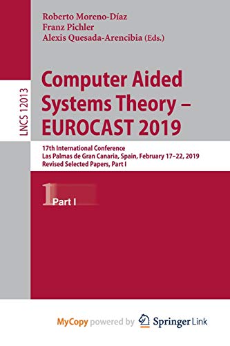 Computer Aided Systems Theory - EUROCAST 2019