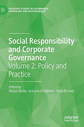 Social Responsibility and Corporate Governance
