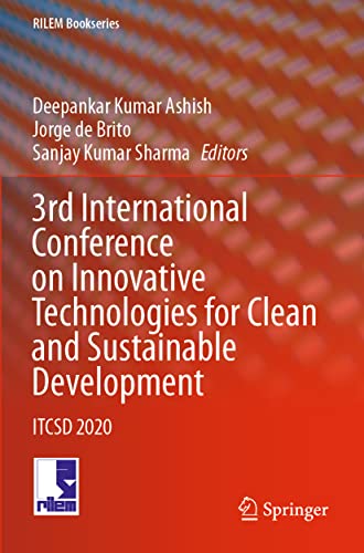 3rd International Conference on Innovative Technologies for Clean and Sustainable Development