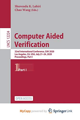 Computer Aided Verification