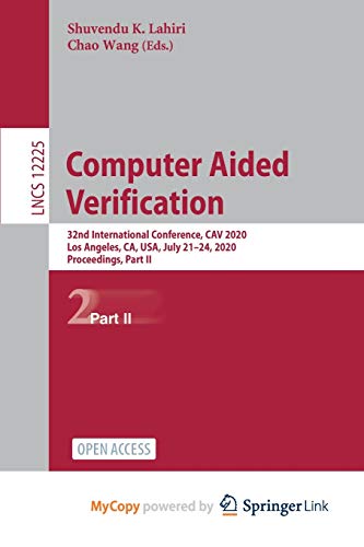 Computer Aided Verification