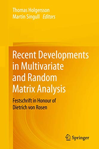 Recent Developments in Multivariate and Random Matrix Analysis
