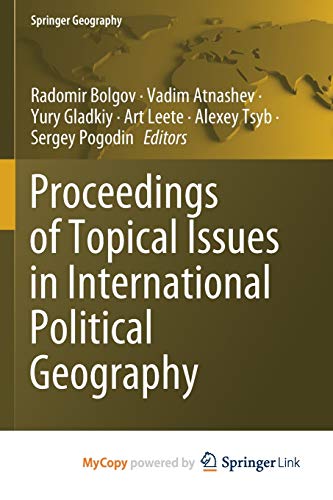 Proceedings of Topical Issues in International Political Geography