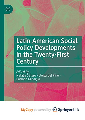 Latin American Social Policy Developments in the Twenty-First Century