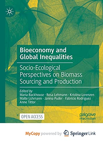 Bioeconomy and Global Inequalities