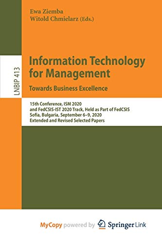 Information Technology for Management
