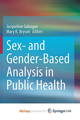 Sex- and Gender-Based Analysis in Public Health