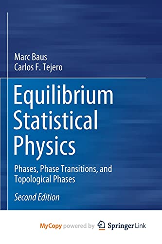 Equilibrium Statistical Physics