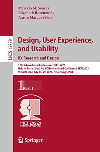 Design, User Experience, and Usability