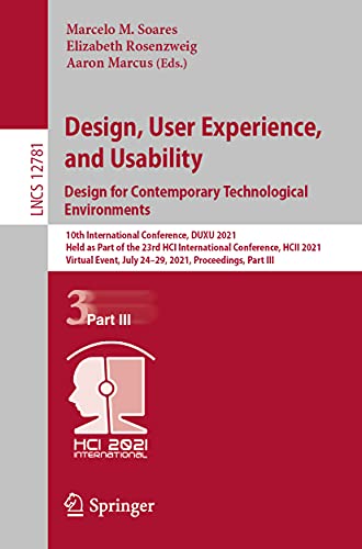 Design, User Experience, and Usability