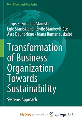 Transformation of Business Organization Towards Sustainability