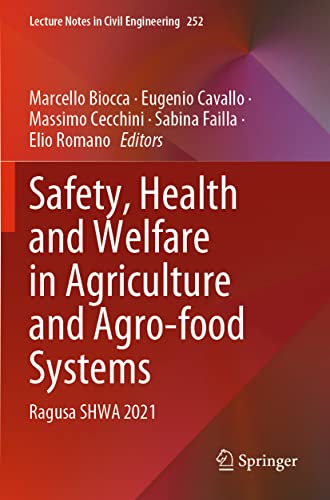 Safety, Health and Welfare in Agriculture and Agro-food Systems