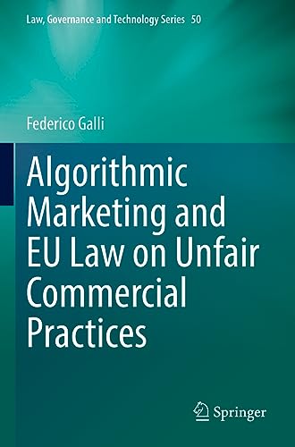 Algorithmic Marketing and EU Law on Unfair Commercial Practices