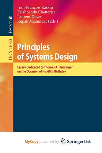 Principles of Systems Design