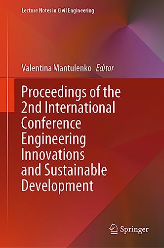 Proceedings of the 2nd International Conference Engineering Innovations and Sustainable Development