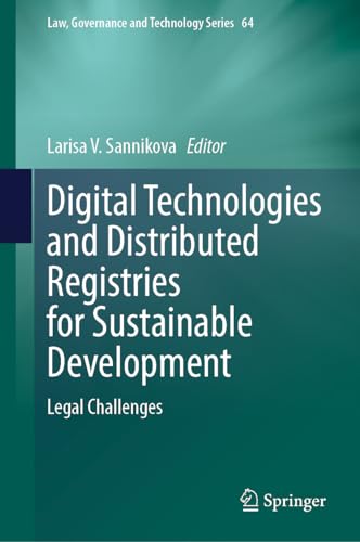 Digital Technologies and Distributed Registries for Sustainable Development