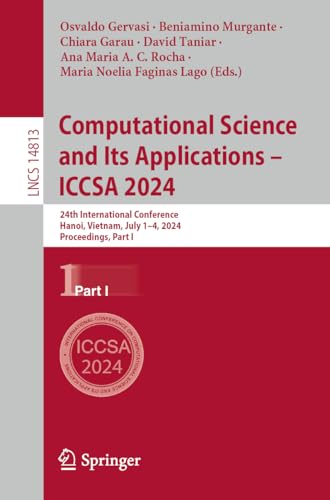 Computational Science and Its Applications - ICCSA 2024