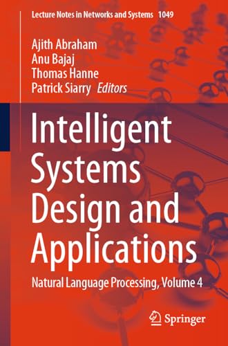 Intelligent Systems Design and Applications
