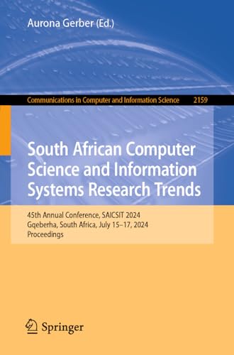 South African Computer Science and Information Systems Research Trends
