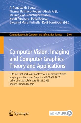 Computer Vision, Imaging and Computer Graphics Theory and Applications