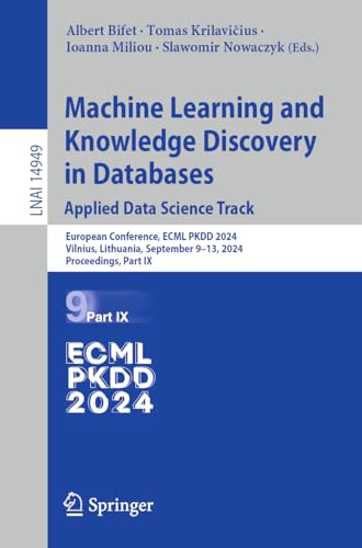 Machine Learning and Knowledge Discovery in Databases. Applied Data Science Track