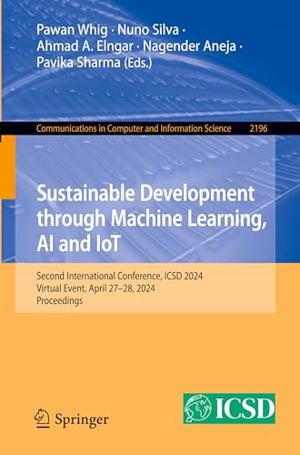 Sustainable Development through Machine Learning, AI and IoT